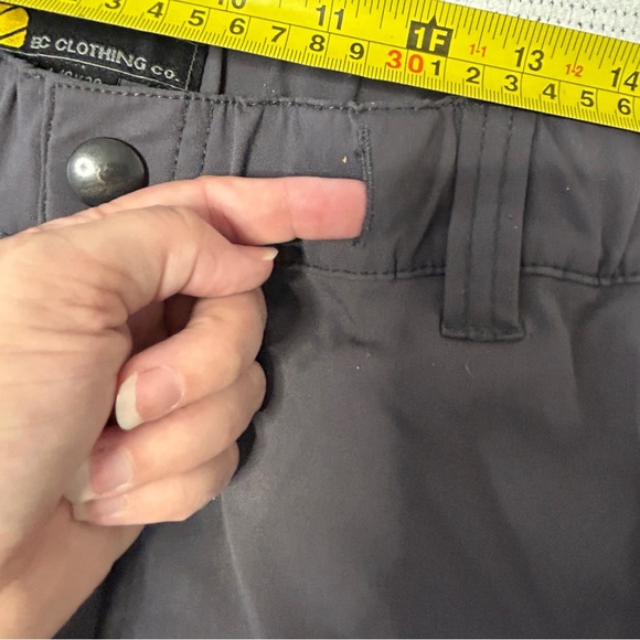 BC Clothing Men’s Large x 30 Gray lined work Pants Warm Cozy Outdoor Camping - Picture 6 of 10